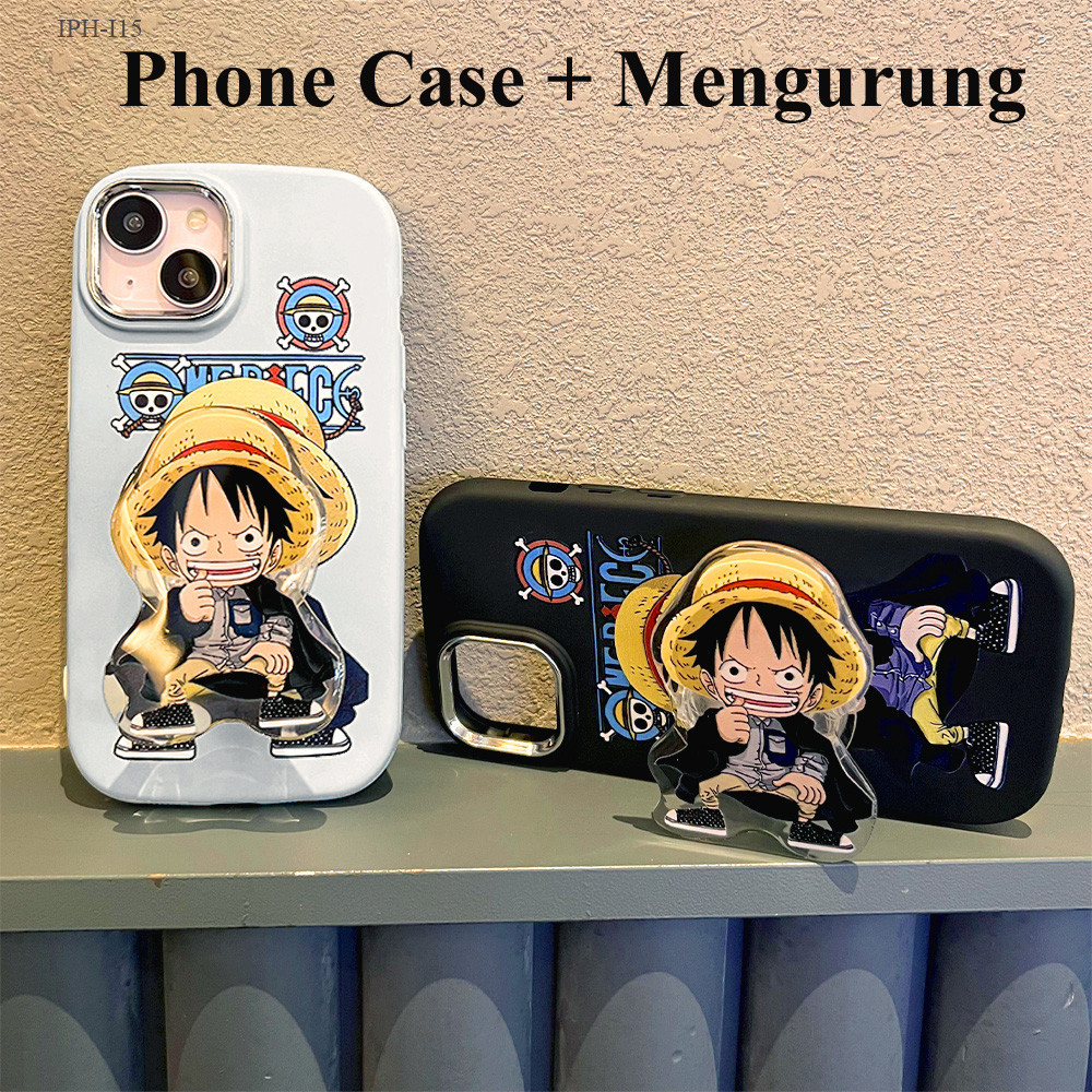 PUFFYCASE iPhone 15 14 13 12 11 8 7 6 6S X XS XR Pro Plus Max SE 2020 2022 Soft Case Luffy One Piece