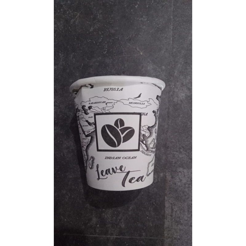 Cangkir Kopi 6oz 50 pc cup kopi sekali pakai / cup kopi / cup tahan panas / cup kertas / cup coffe