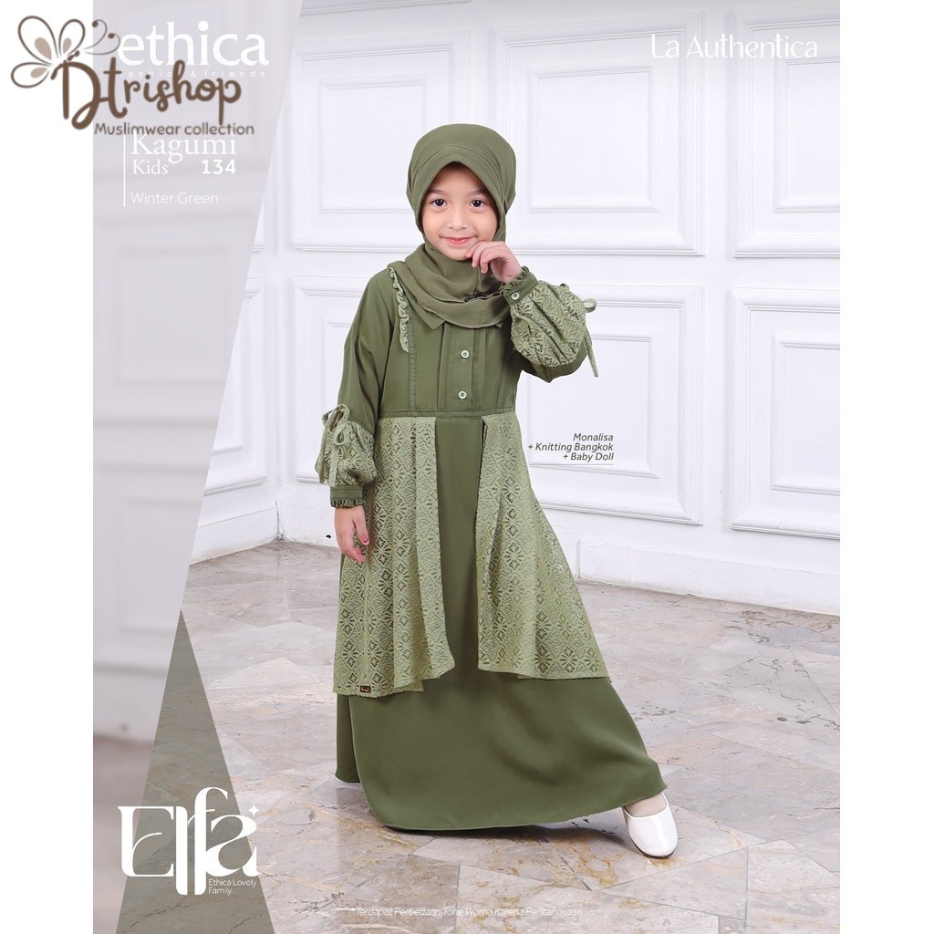 Gamis Anak Perempuan Terbaru Kagumi Kids 134 by Ethica