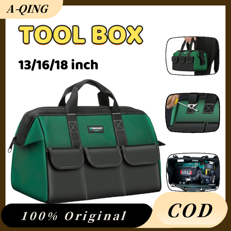 Tas Perkakas Storage Bag/Tas Perkakas 13/16/18 Inch Bahan Kain Oxford Multifungs /Alat Perkakas
