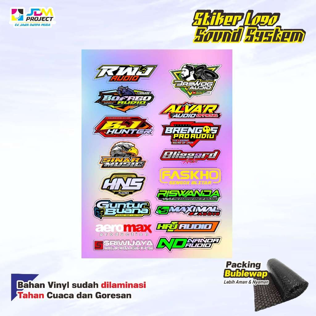 

Cetak Kilat - STIKER HOLOGRAM SOUND SYSTEM CUTTING ISI 17 (STICKER PACK LANGSUNG KIRIM)