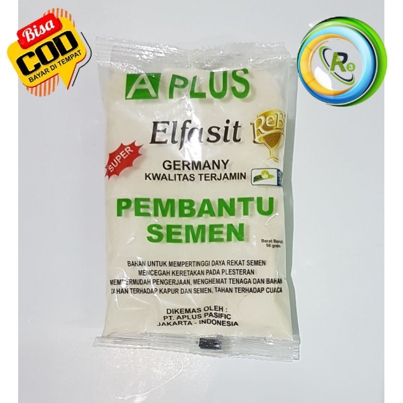 RIZKI ABADI - Elfasit Aplus 50 gram / alkasit / pembantu semen