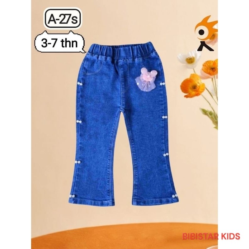 Celana Cutbray Anak Perempuan Umur 2-7 Tahun Model  Terbaru