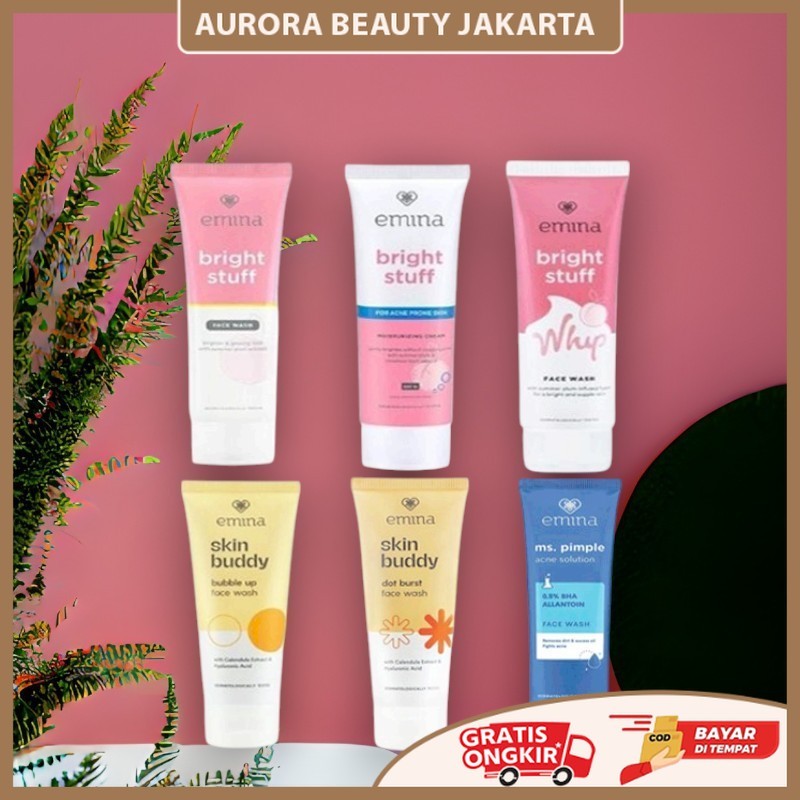EMINA BRIGHT STUFF 100ML SABUN CUCI MUKA
