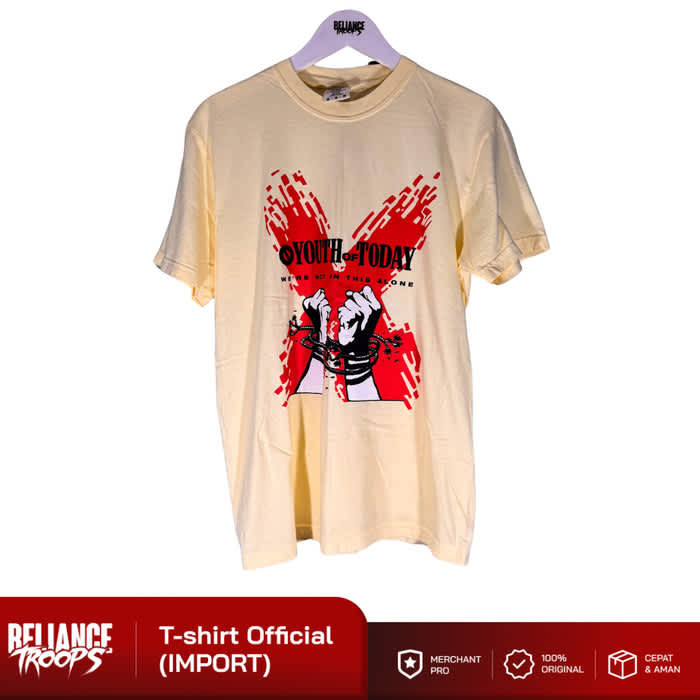 T-shirt Official | Youth Of Today - We're Not In This Alone