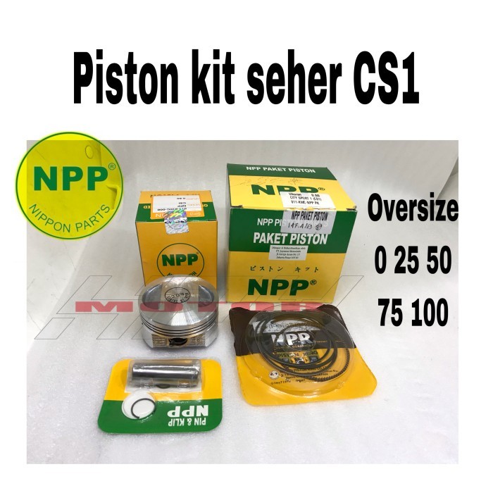 PISTON KIT SEHER KIT PISTON OVERSIZE 0 25 50 75 100 CTTY SSPOT 1 CS1 berkualitas