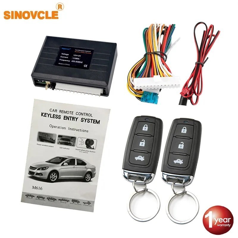 Car Remote Central Door Lock Keyless System Remote Control Car Alarm Systems Central Locking withAut