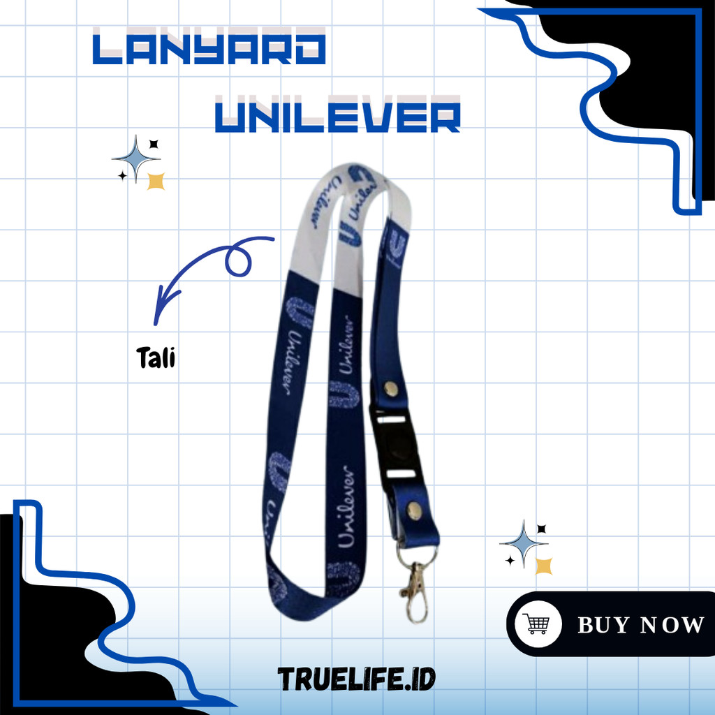 

Tali ID Card/Lanyard UNILEVER [READY STOCK]