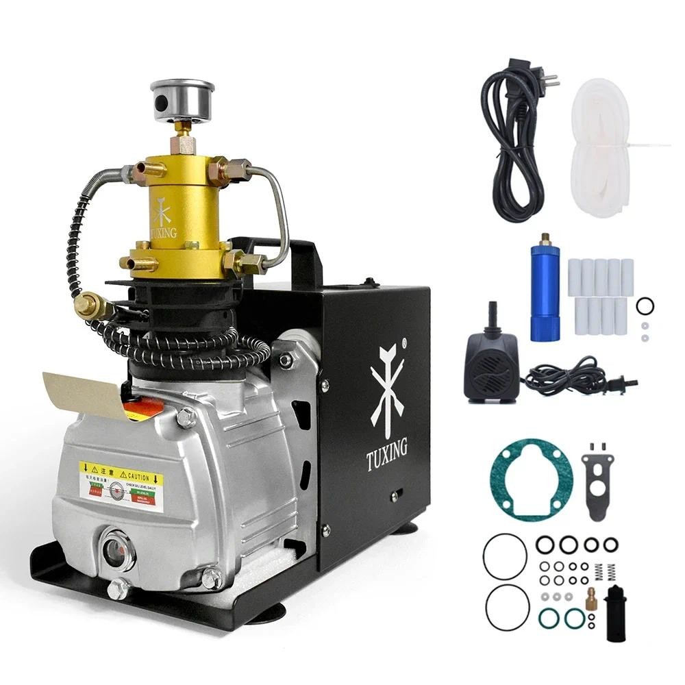 4500Psi 300Bar PCP Air Compressor Electric High Pressure Air Compressor for PCP Rifle Scuba Diving T
