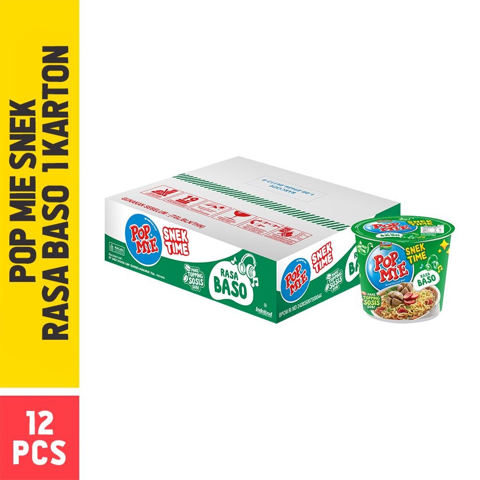 

CTN - Pop Mie Snek Baso 40 Gr
