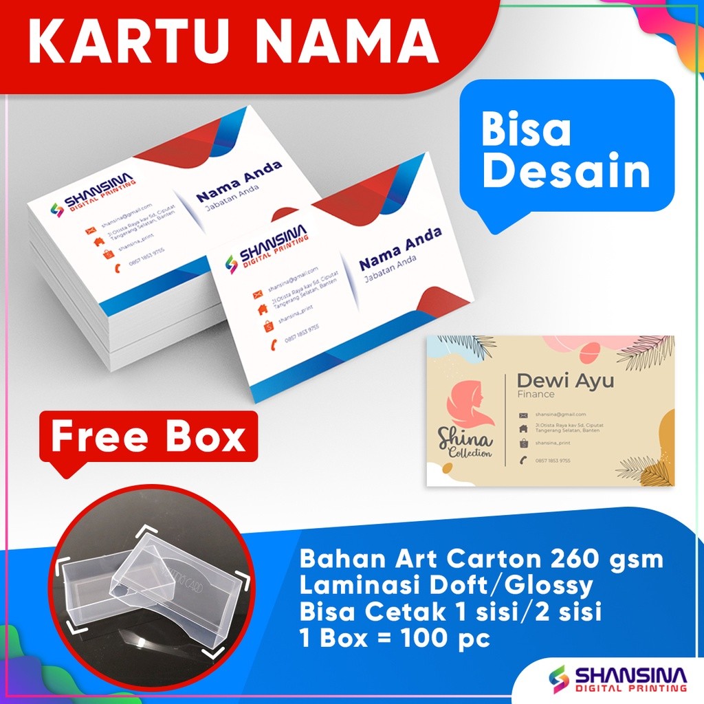 

CETAK KARTU NAMA ART CARTON
