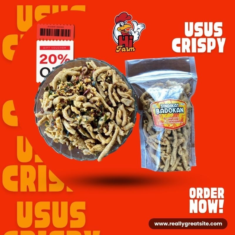 

hi farm kripik usus kripik usus pedas daun jeruk kripik usus original usus crispy cod free ongkir free ongkir