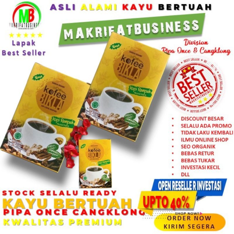 

IMRON PRIBADI KOPI BIKLA REMPAH Kopi Kesehatan BOX 20 SACHET