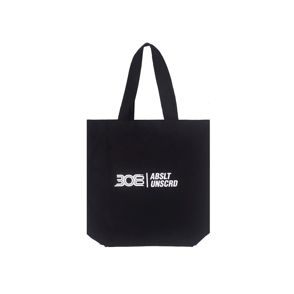 308 Absltunscrd - TOTE BAG 308 LOGO BIG LABEL - Black