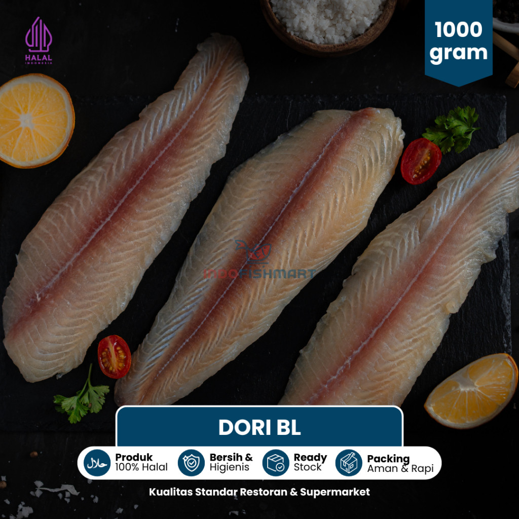 

Ikan Dory Blood Line (BL) Premium Beku Frozen Kemasan 1kg