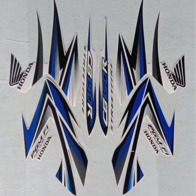 Stiker Striping Honda CB 150 R 2013 - List Stiker Standar CB 150 R 2013 - Striping Standar CB 150 R 