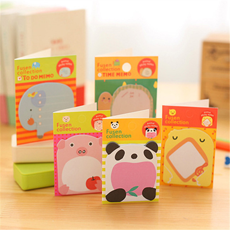 

Forest Animal Series family Marker Memo Pad Sticky Notes Bookmark Point It Sticker Paper Office School Supplies