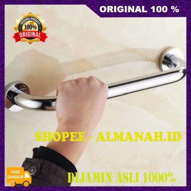 [BISA COD] Handle Kamar Mandi Stainless Besi Pegangan Dinding Kamar Mandi Pegangan Tangan Kamar Mand