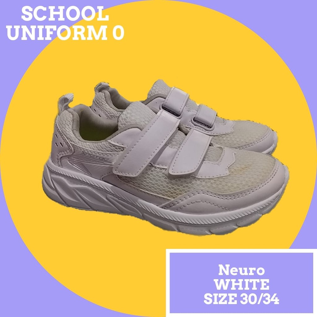 Sepatu Sekolah Spotec Neuro Velcro JR Anak Ukuran 30/34
