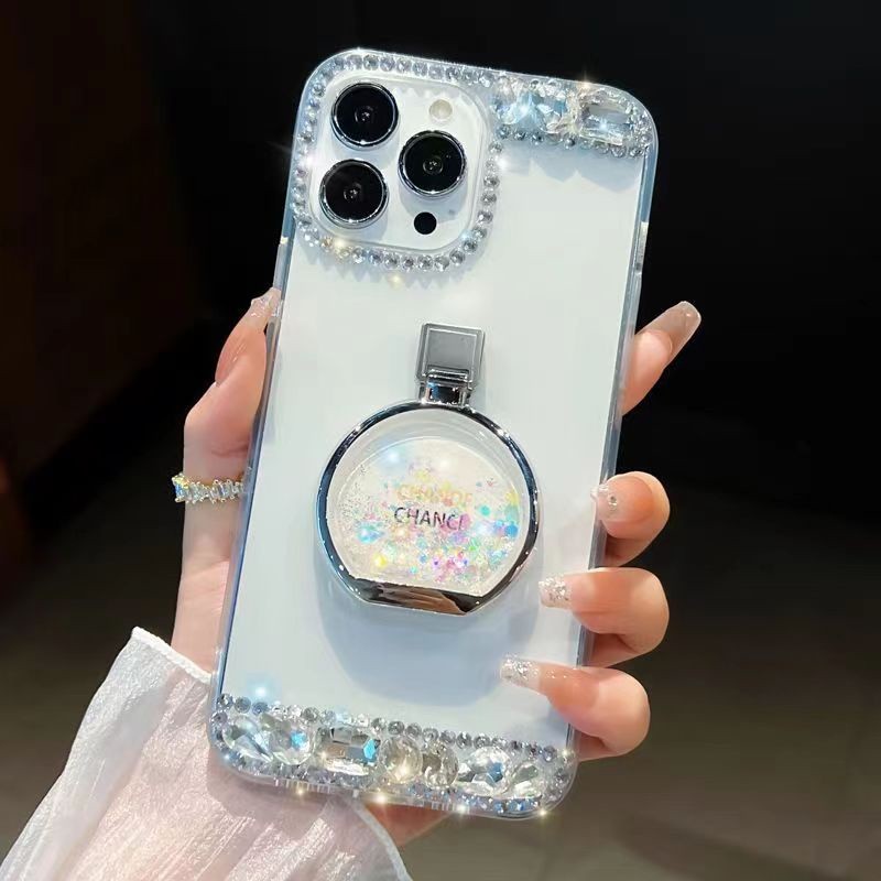 Botol Parfum Mewah Quicksand Holder Case Untuk Huawei Nova 9 SE 8 7 7i 7se 5T 3i P50 Pro Honor 50 Bl