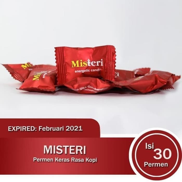 hot falsh sale  Misteri Candy - Permen Stamina Vitalitas Pria Dewasa 1 Pcs