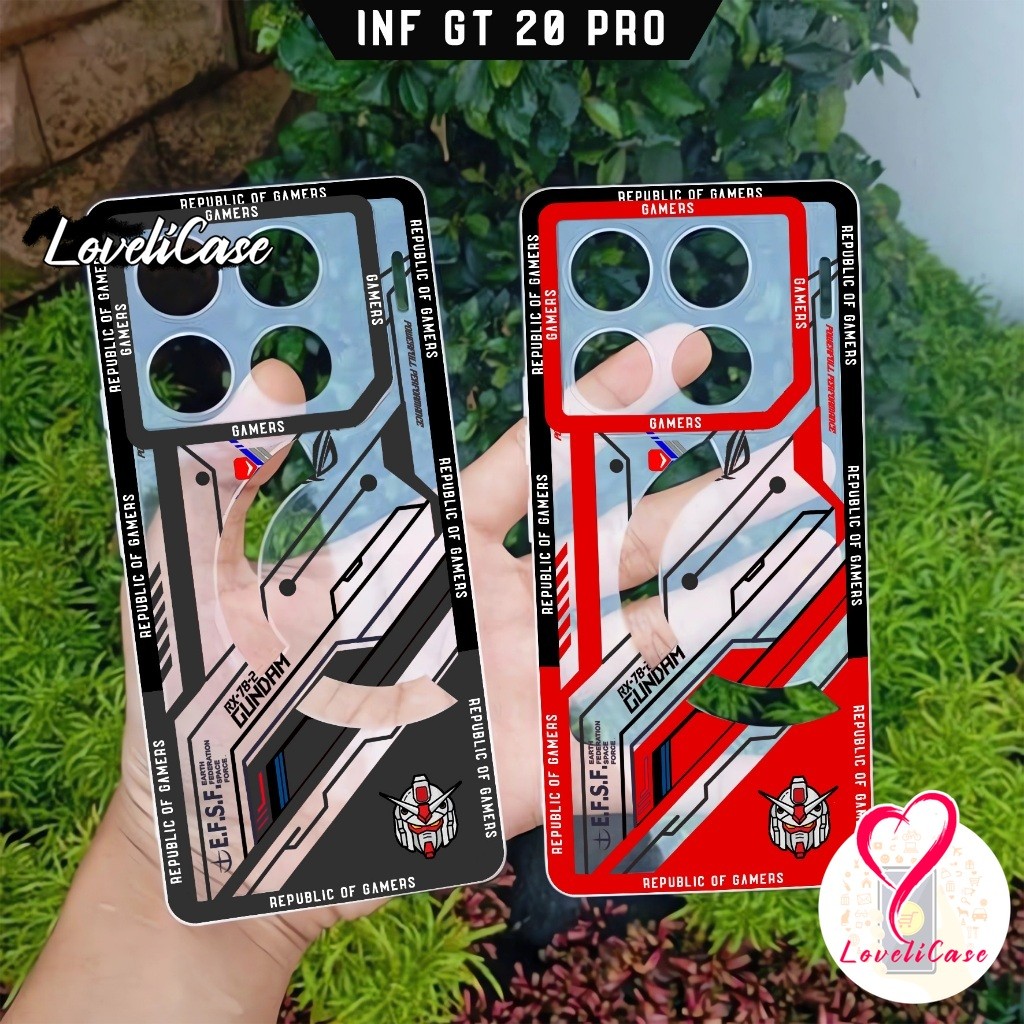 Case infinix gt 20 pro 2024 Case Bening Transparant premium casing lentur case infinix terbaru CGT7