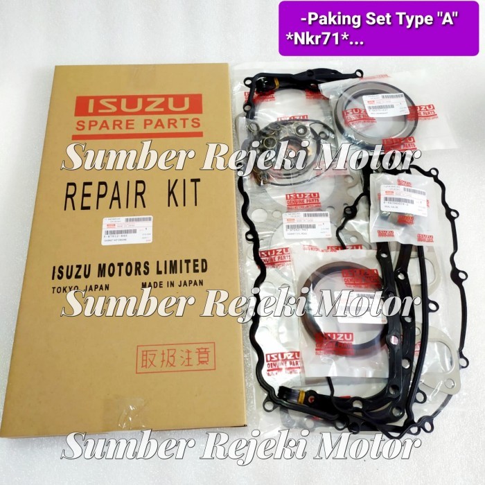 packing set isuzu elf nkr71 gasket full set isuzu elf nkr71