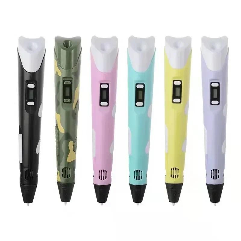 

3D Printing Drawing Pen Professional Students Use 3D Graffiti PLA Consumables Pen Set Hot Melt Pen