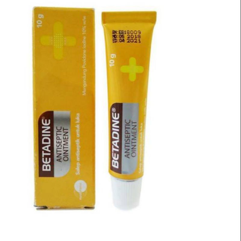 (bisa gojek) banda aceh - BETADINE OINTMENT - BETADINE SALEP ANTISEPTIK UNTUK LUKA - POVIDONE IODINE