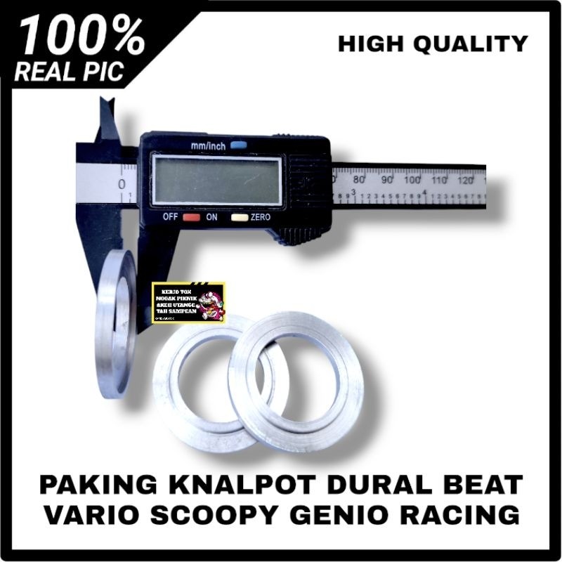 PAKING KNALPOT HONDA BEAT DURAL RACING PAKING KNALPOT BEAT KARBU FI DELUXE GENIO VARIO SCOOPY RACING