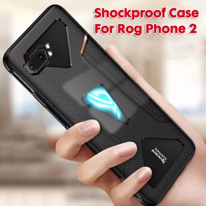 CASE ASUS PHONE 2 ROG 2 CARBON ANTI HEAT PROTECTION CAMERA ORIGINAL #SWDFLBN