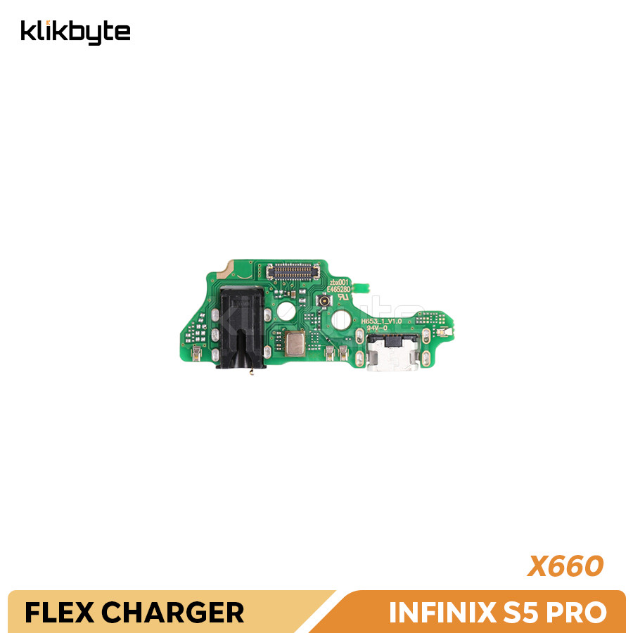 FLEXIBLE CAS INFINIX S5 PRO / X660 PAPAN KONEKTOR CHARGER