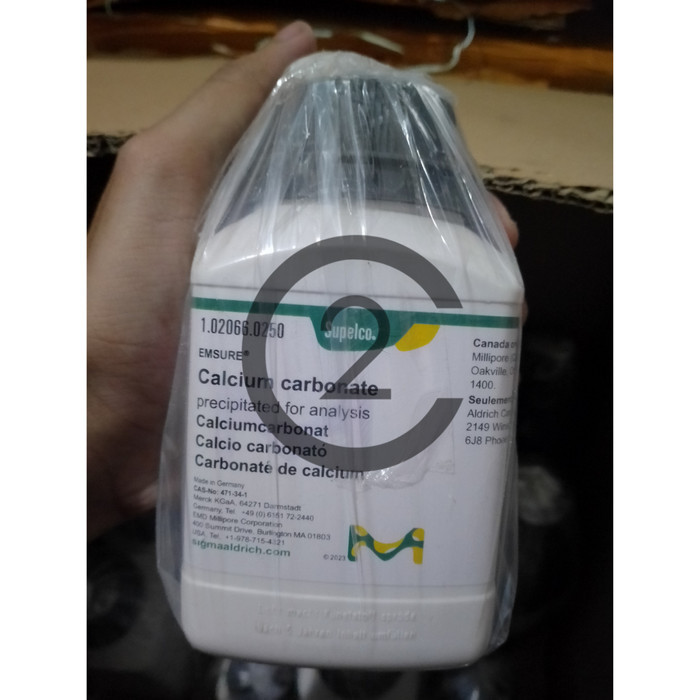 Calcium Carbonate / Kalsium Karbonat / CaCO3 1 kg Merck 102066 CC1