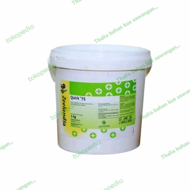 

Zeelandia Quick'75 penstabil kue 1kg dalam pail