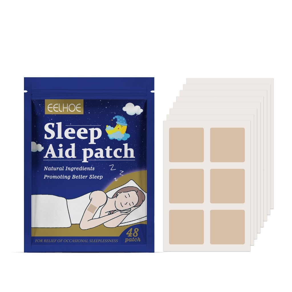 CODEELHOE Sleep Aid Patch 48pcs Corry Good Night Sleep Patch Sleep Patch Tidur Ampuh Bantu Tidur