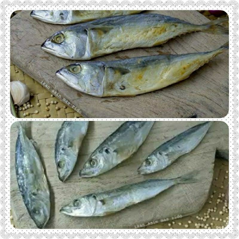

TERLARIS Ikan Asin PEDA & LAYANG 1.Kg Kembung~Pindang Gurih Termurah