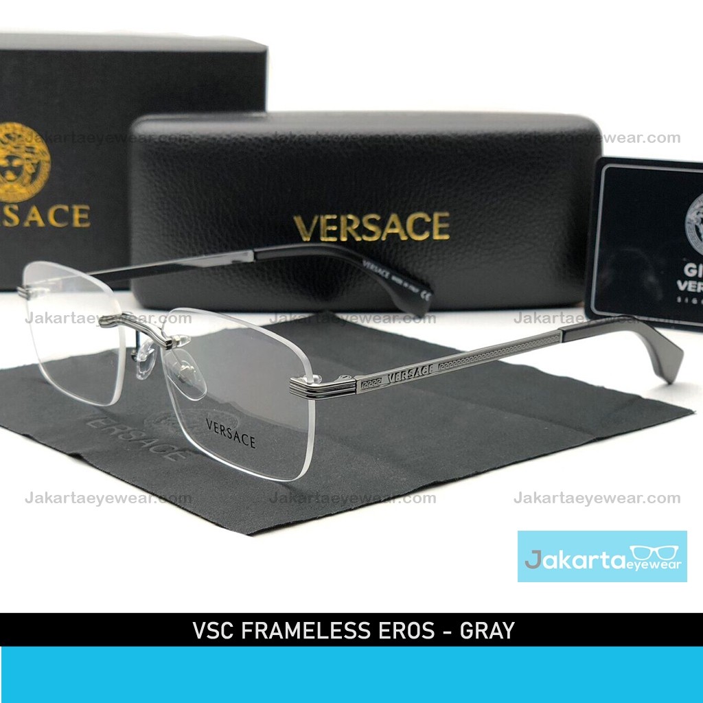 [COD] - Kacamata Frameless Bor 329 Premium Stainless Steel