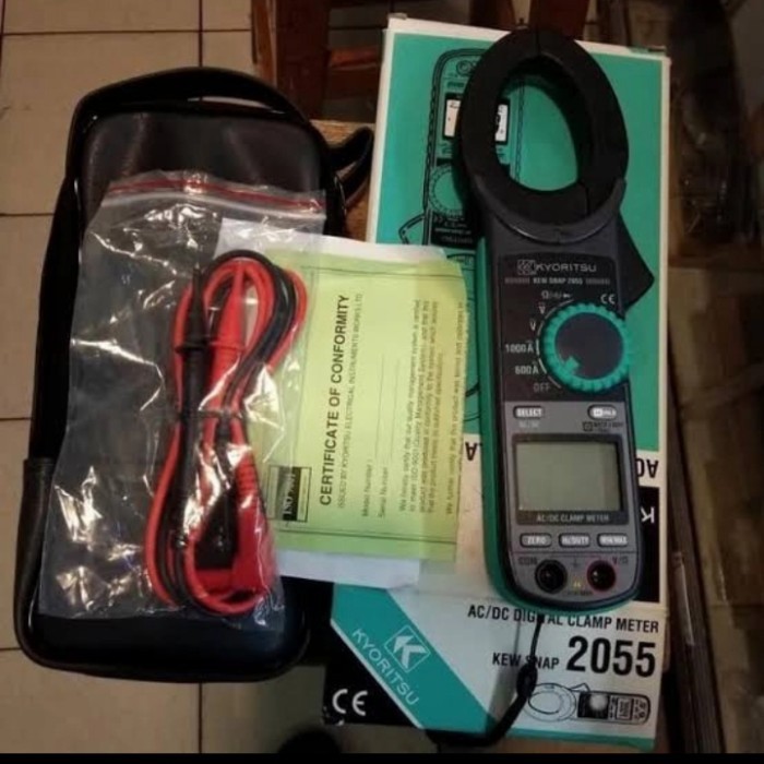 kyoritsu 2055 digital clamp meter tang ampere AC/DC 1000A KYORITSU