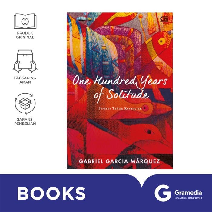 

SGAbook Novel One Hundred Years Of Solitude (Seratus Tahun Kesunyian) -Gabriel Garcia Marquez