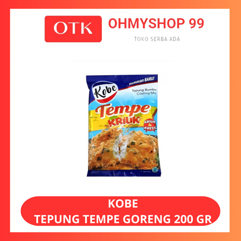 

Kobe Tepung Bumbu Tempe Kriuk 200gr
