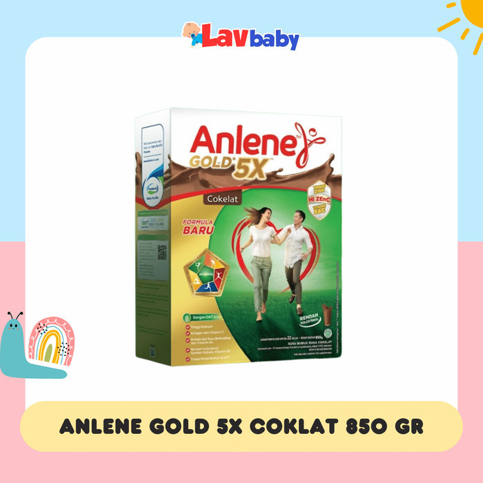 

[[PROMO]]BEST SELLER Anlene Gold 5x Susu Bubuk 850 gr 850g - Coklat