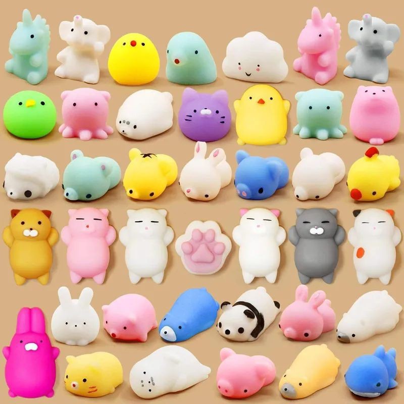 Mainan Anak Squishi Mochi Jelly Animal Mini / Squishy Case HP
