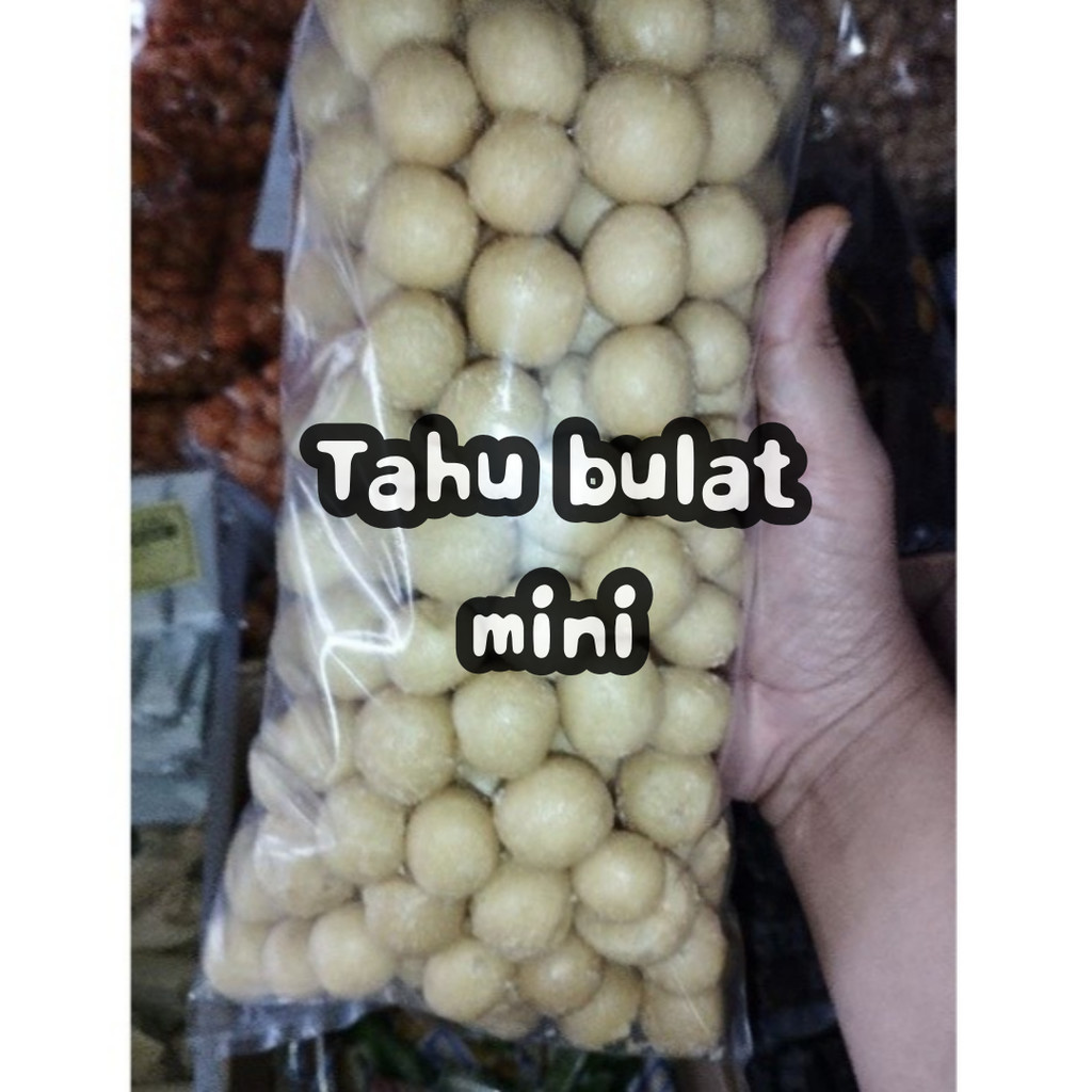 

COD tahu bulat mini kering tahu kering 500gr tahu bulat mini kripik tahu bulat
