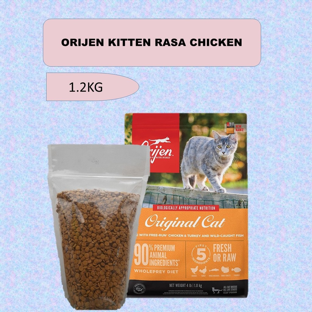 Orijen Cat 1.2kg orijen kitten - Makanan Kucing