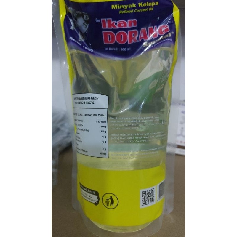 minyak goreng kelapa ikan dorang