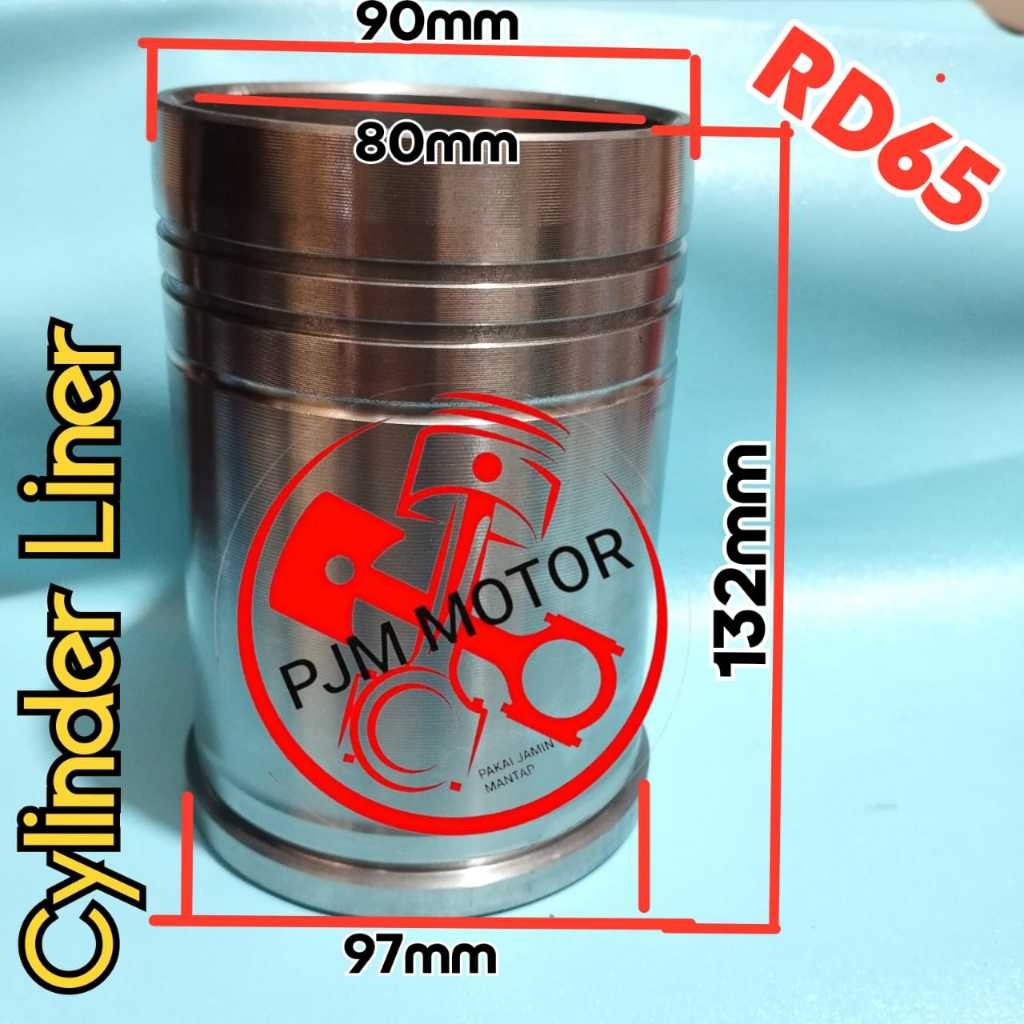 

RD65 cylinder liner foring boring mesin diesel pengerak kubota RD 65 amplas