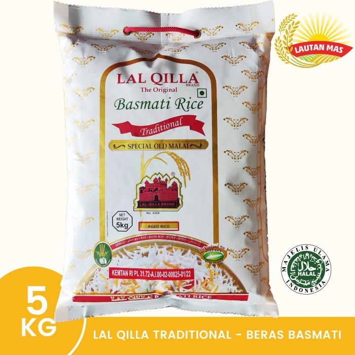 

Lal Qilla Traditional Beras Basmati 5KG lb 0805