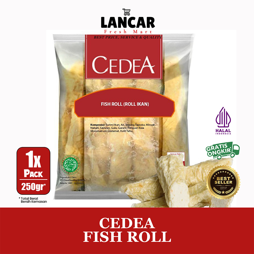 

CEDEA FISH ROLL 250GR