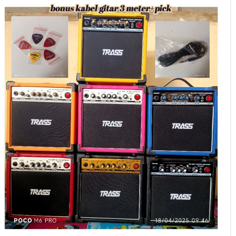 ampli gitar listrik 4 inch bluetooth