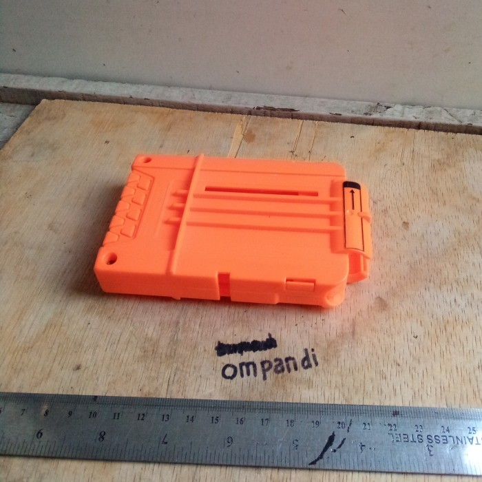 ZS34 mainan nerf magazine oren
